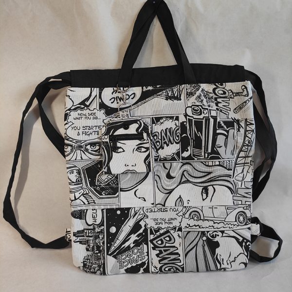 IMG_20250312_193803 Mochila Escapada Comic BN