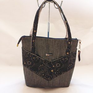 tb011 Tote Bag Triangular Constelaciones