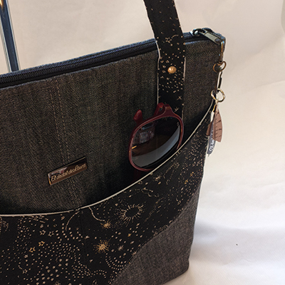 tb07 Tote Bag Triangular Constelaciones