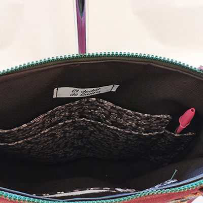 tb15 Tote Bag Triangular Jardin Japones