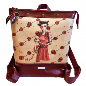 Mochila Rebel Red Stitch XL