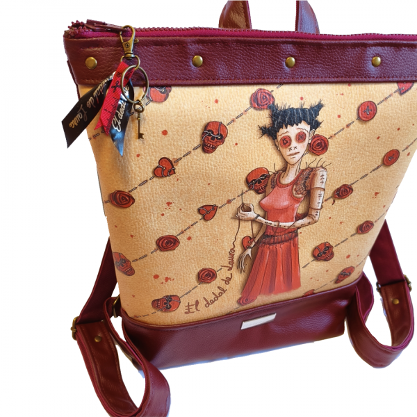 grande06 Mochila Rebel Red Stitch XL