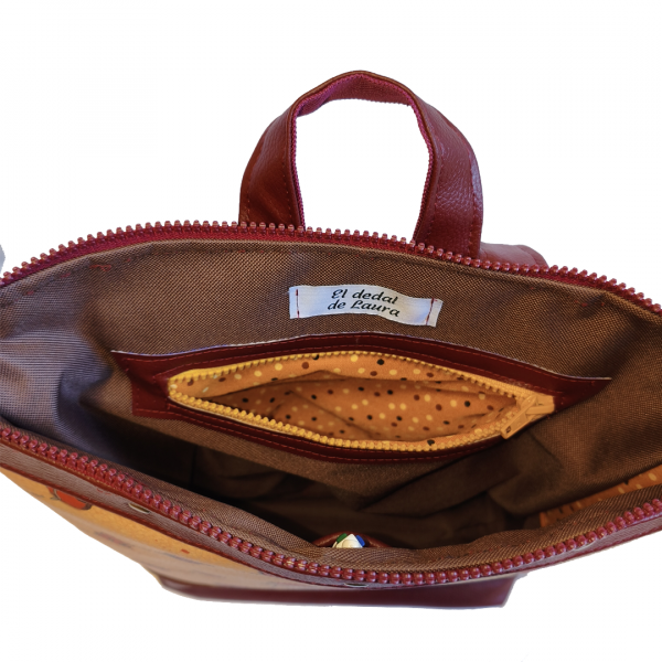 grande10 Mochila Rebel Red Stitch XL