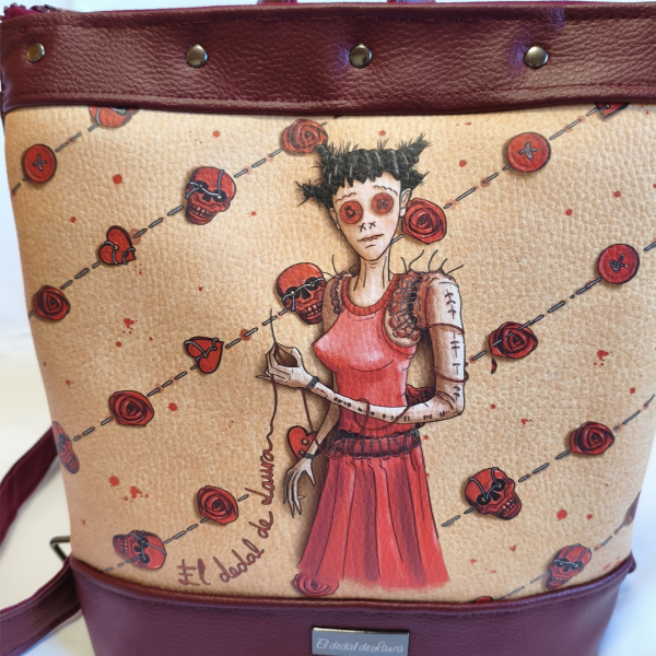 pequeña_06 Mochila Rebel Red Stitch Mini