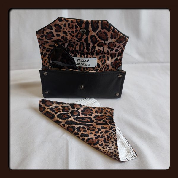Funda de gafas Leopardo 