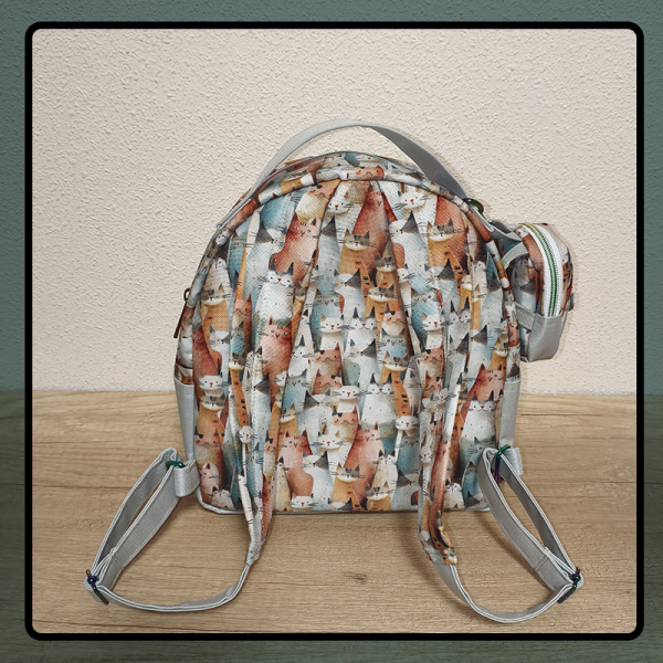 Mochila Infantil Pizpireta Gatos