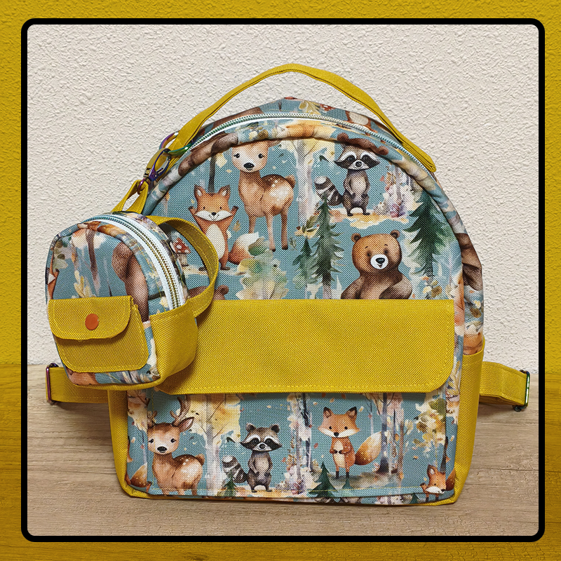 Mochila Infantil Pizpireta Bosque