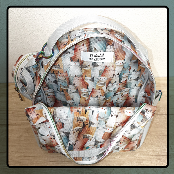Mochila Infantil Pizpireta Gatos