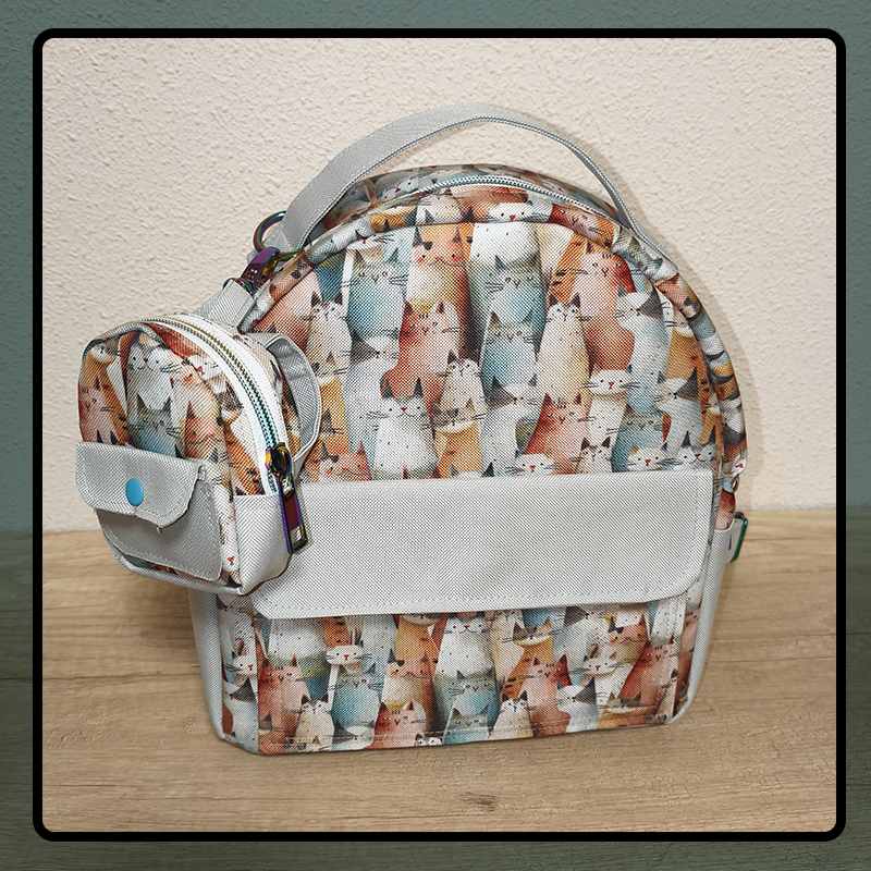 Mochila Infantil Pizpireta Gatos